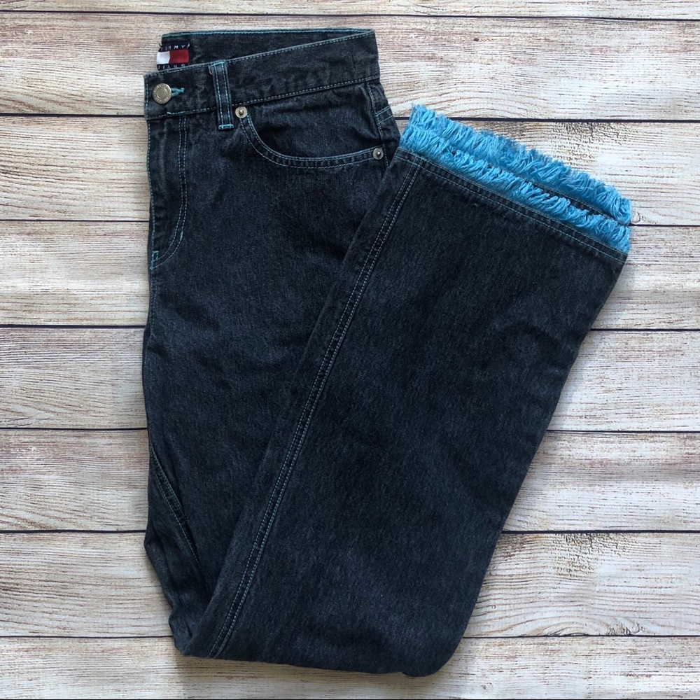 Rare Vintage Tommy Hilfiger Woman’s Jeans Fringe